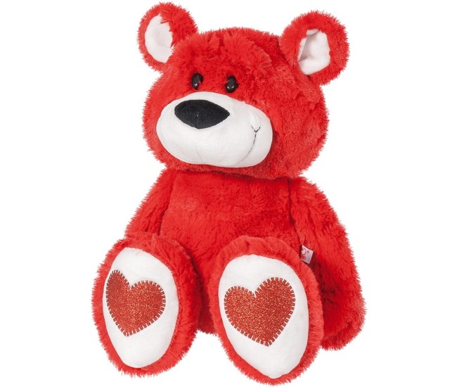 Plus ursulet andry bordeaux 45cm Plus ursulet andry bordeaux 45cm