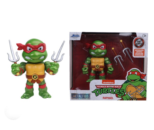 Figurina metalica testoasele ninja raphael Figurina metalica testoasele ninja raphael
