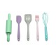 Set 5 piese mini ustensile baking, melii, colorate