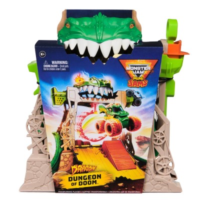 Monster jam set dragon dungeon of doom