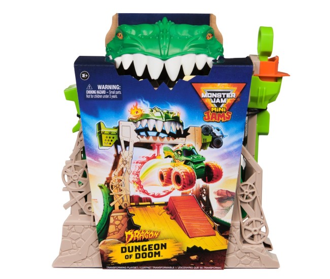 Monster jam set dragon dungeon of doom Monster jam set dragon dungeon of doom