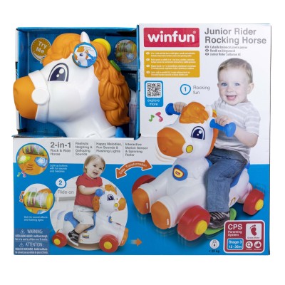Winfun balansoar calut 2in1 interactiv