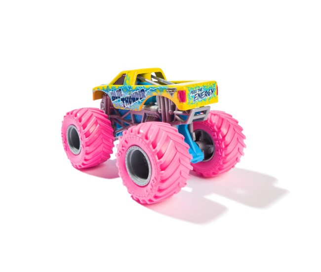 Monster jam masinuta metalica blue thunder scara 1 la 64 Monster jam masinuta metalica blue thunder scara 1 la 64