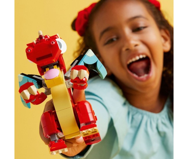 Lego creator 3in1 dragon rosu 31145 Lego creator 3in1 dragon rosu 31145