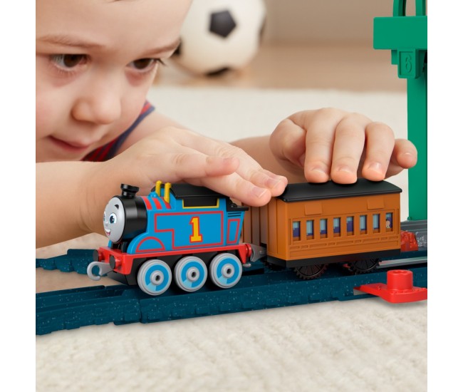 Thomas set de joaca motorizat gara knapford Thomas set de joaca motorizat gara knapford