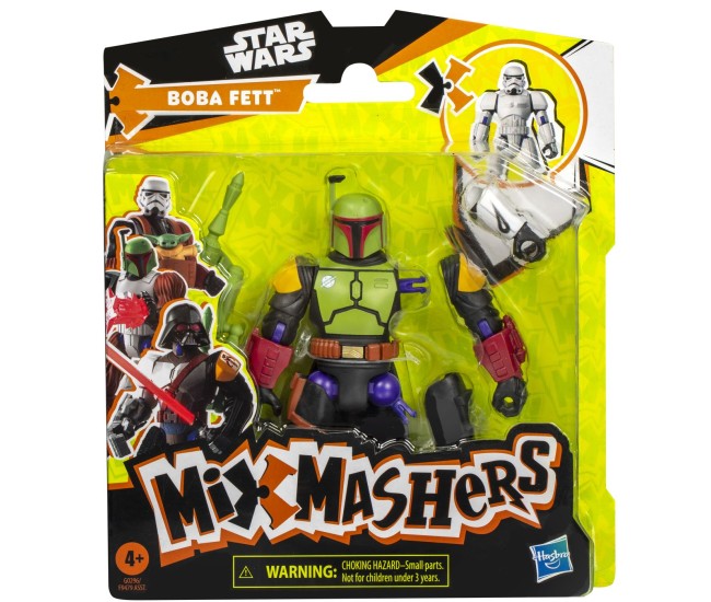 Star wars mix mashers set figurina boba fett 12cm si accesorii Star wars mix mashers set figurina boba fett 12cm si accesorii