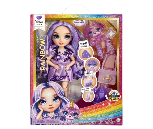 Rainbow high papusa violet willow Rainbow high papusa violet willow