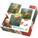 Puzzle trefl 3in1 lumea extraordinara a dinozaurilor Puzzle trefl 3in1 lumea extraordinara a dinozaurilor