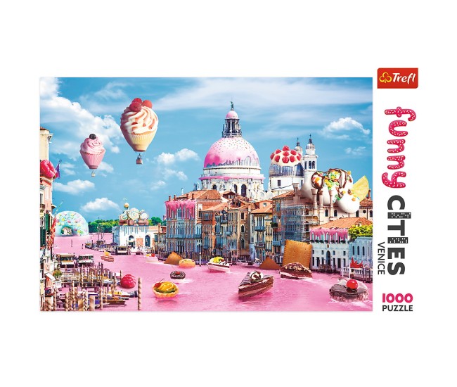 Puzzle trefl 1000 prajiturele la venetia Puzzle trefl 1000 prajiturele la venetia