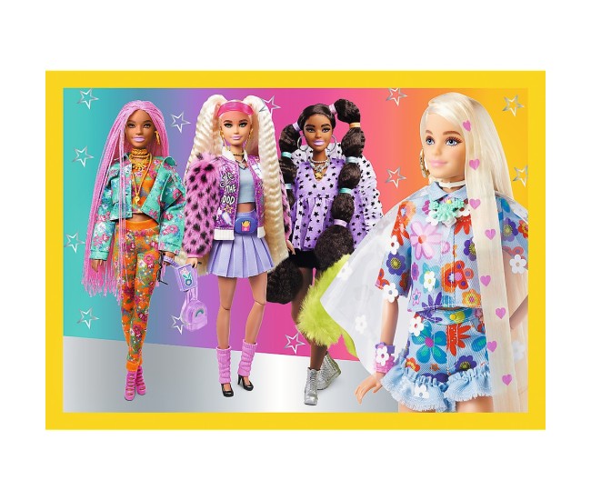 Puzzle trefl 4in1 barbie minunata lume Puzzle trefl 4in1 barbie minunata lume
