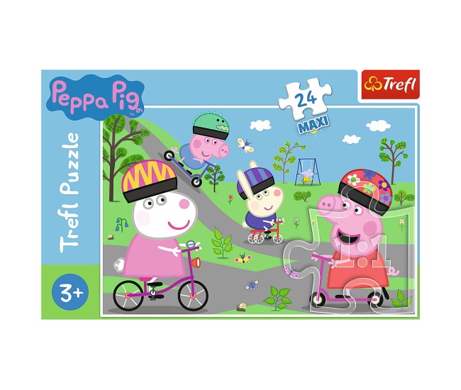 Puzzle trefl 24 maxi purcelusa peppa pig Puzzle trefl 24 maxi purcelusa peppa pig