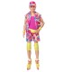 Barbie the movie papusa ken cu patine cu rotile Barbie the movie papusa ken cu patine cu rotile