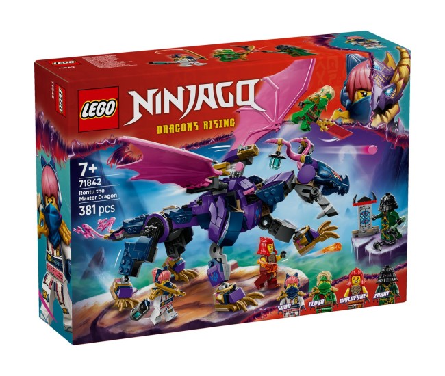 Lego ninjago marea dragonita rontu 71842 Lego ninjago marea dragonita rontu 71842