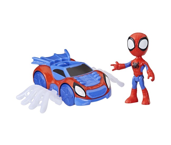 Spidey prietenii extraordinari set masinuta si figurina si accesoriu spidey Spidey prietenii extraordinari set masinuta si figurina si accesoriu spidey