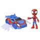 Spidey prietenii extraordinari set masinuta si figurina si accesoriu spidey Spidey prietenii extraordinari set masinuta si figurina si accesoriu spidey