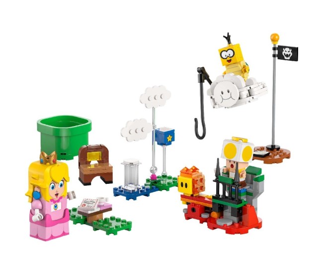 Lego super mario aventuri cu peach interactiva 71441