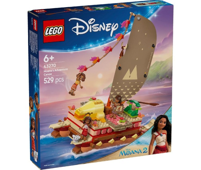 Lego disney canoea de aventura a moanei 43270 Lego disney canoea de aventura a moanei 43270