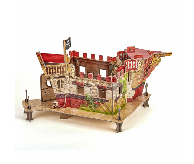 Papo figurina puzzle 3d corabie pirati Papo figurina puzzle 3d corabie pirati
