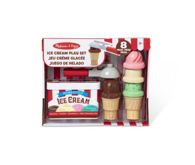 Melissa and doug set de joaca magnetic cornete cu inghetata Melissa and doug set de joaca magnetic cornete cu inghetata