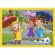 Puzzle trefl 4in1 cocomelon prezentarea familiei Puzzle trefl 4in1 cocomelon prezentarea familiei