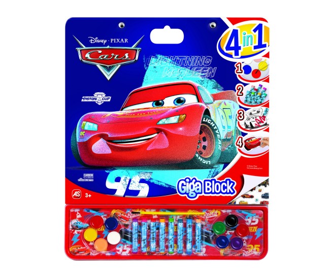 Cars set pentru desen giga block 4 in 1 Cars set pentru desen giga block 4 in 1