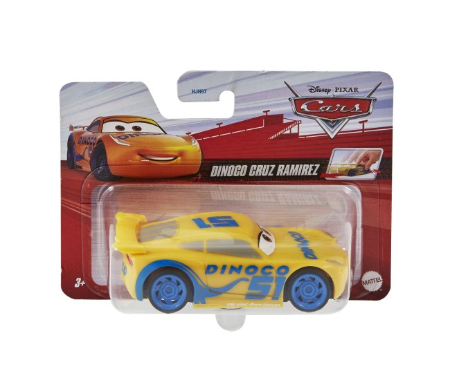 Cars masinuta cu sistem pullback dinoco cruz ramirez scara 1:43 Cars masinuta cu sistem pullback dinoco cruz ramirez scara 1:43