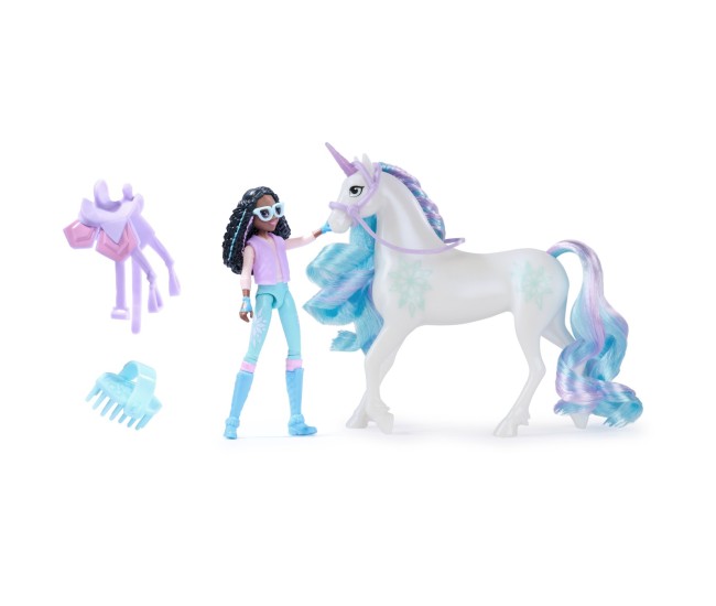 Unicorn academy set unicorn glacier si papusa layla Unicorn academy set unicorn glacier si papusa layla