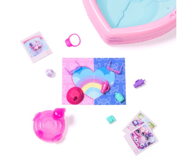 Hatchimals alive neon rainbow set petrecere la piscina Hatchimals alive neon rainbow set petrecere la piscina