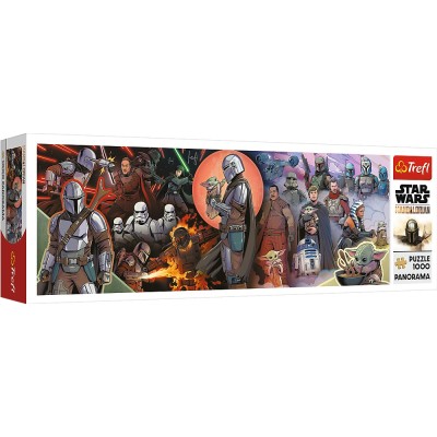 Puzzle trefl 1000 panorama star wars avaneturile mandalorianului Puzzle trefl 1000 panorama star wars avaneturile mandalorianului