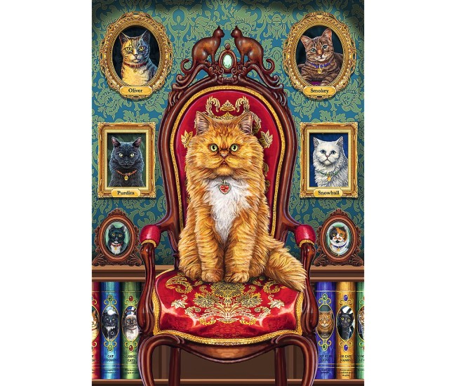 Puzzle trefl 1000 premium plus iubitor de pisici Puzzle trefl 1000 premium plus iubitor de pisici