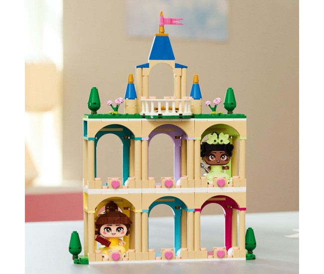 Lego disney princess miniprintesele belle si tiana la castel 43291