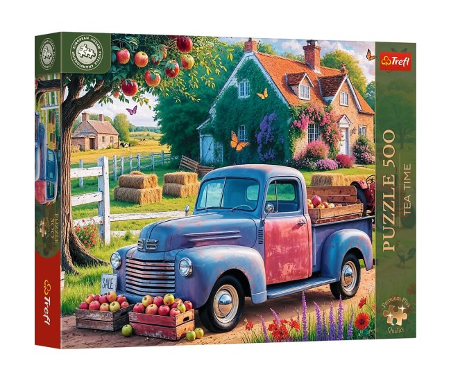 Puzzle trefl 500 premium plus tea time campionatul european masina fermierului Puzzle trefl 500 premium plus tea time campionatul european masina fermierului