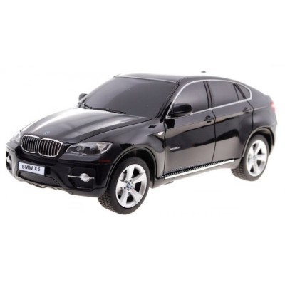Masina cu telecomanda bmw x6 negru cu scara 1 la 24