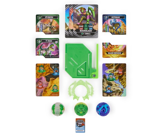 Bakugan starter pack ventri, octogan si trox