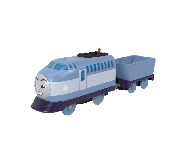 Thomas locomotiva motorizata kenji cu vagon Thomas locomotiva motorizata kenji cu vagon