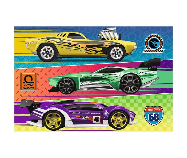 Puzzle trefl 60 hot wheels cursa Puzzle trefl 60 hot wheels cursa