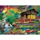 Puzzle trefl 3000 cabana din padure Puzzle trefl 3000 cabana din padure