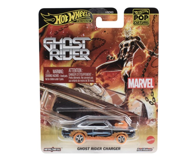 Hot wheels pop culture masinuta metalica ghost rider scara 1:64 Hot wheels pop culture masinuta metalica ghost rider scara 1:64