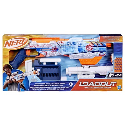 Nerf blaster loadout arctic zerostriker