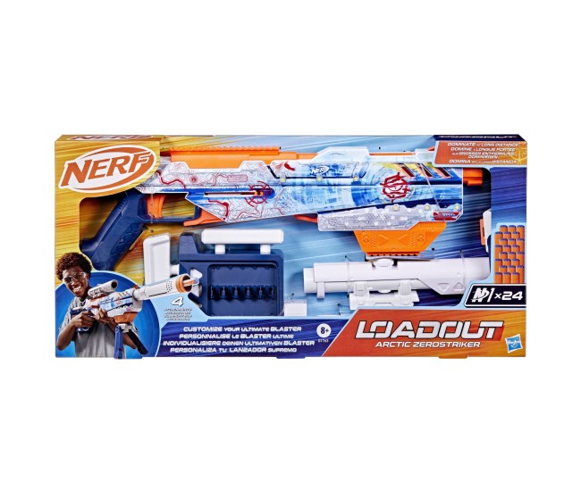 Nerf blaster loadout arctic zerostriker Nerf blaster loadout arctic zerostriker