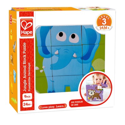 Hape puzzle jungla
