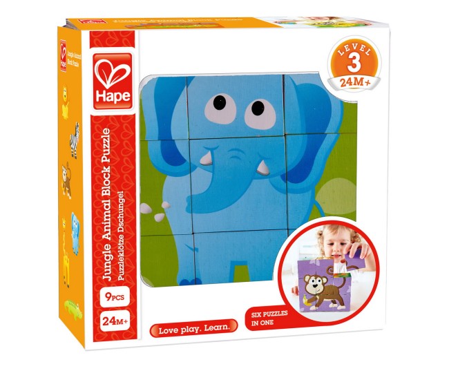 Hape puzzle jungla