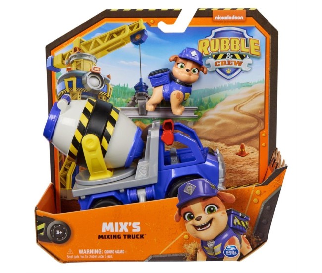 Patrula catelusilor rubble si echipa vehicule de baza mixing