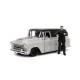 Set masinuta 1957 chevy suburban si figurina frankenstein Set masinuta 1957 chevy suburban si figurina frankenstein