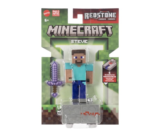 Minecraft craft a block figurina steve 8cm