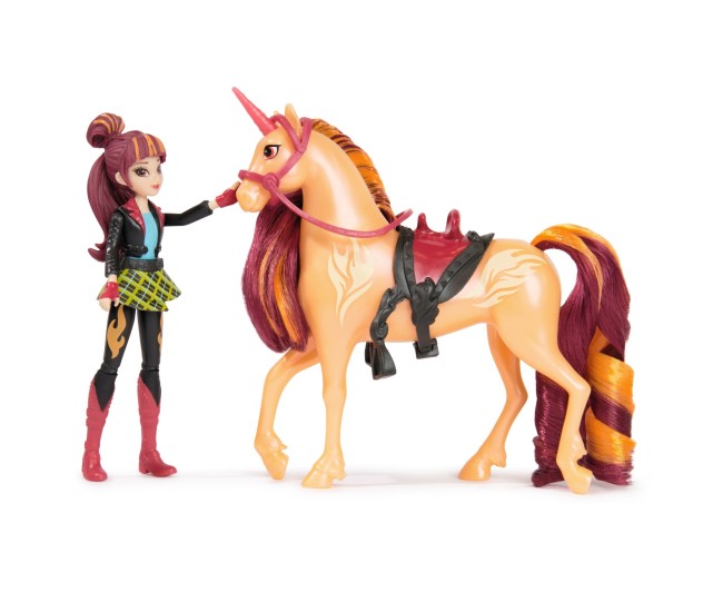 Unicorn academy set unicorn cinder si papusa valentina Unicorn academy set unicorn cinder si papusa valentina