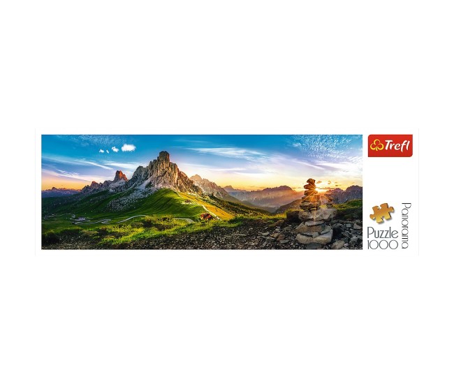 Puzzle trefl 1000 panorama muntii dolomiti Puzzle trefl 1000 panorama muntii dolomiti