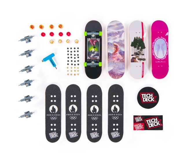 Tech deck pachet 4 piese fingerboard shame 9.6cm Tech deck pachet 4 piese fingerboard shame 9.6cm