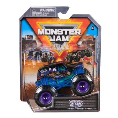 Monster jam masinuta metalica son-uva digger scara 1 la 64