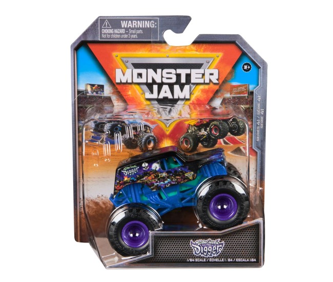 Monster jam masinuta metalica son-uva digger scara 1 la 64